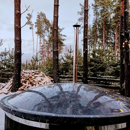 別荘 Mala Cegielnia - Balia Z Babelkami I Sauna Na Wylacznosc W Lesnym Klimacie