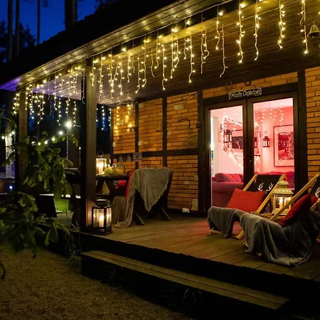 בית נופש Mala Cegielnia - Balia Z Babelkami I Sauna Na Wylacznosc W Lesnym Klimacie גולוביה