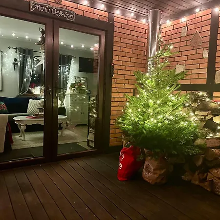 בית נופש Mala Cegielnia - Balia Z Babelkami I Sauna Na Wylacznosc W Lesnym Klimacie